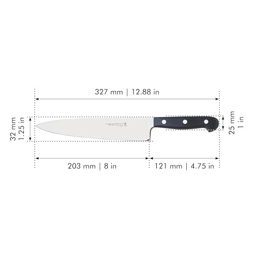 HENCKELS 31161-201 chef knife on countertop