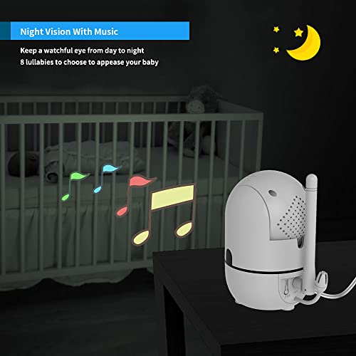 HelloBaby camera showing pan and tilt feature