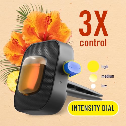 Febreze Hawaiian Aloha orange scent vent clip