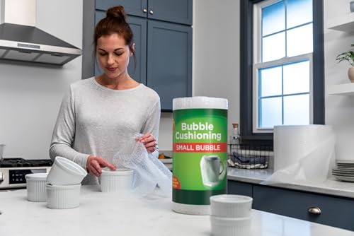 Clear bubble cushioning wrap texture