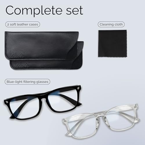 Transparent lens detail on livho glasses