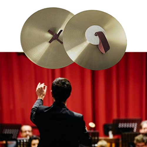Close up of 10-inch Deevoka cymbal surface