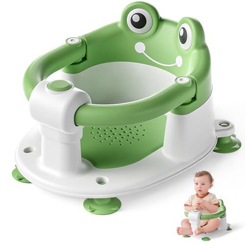wiqins YT-8899 green baby bath seat front view