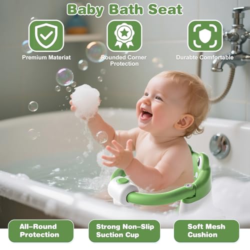 Side angle of the ergonomic baby bath support