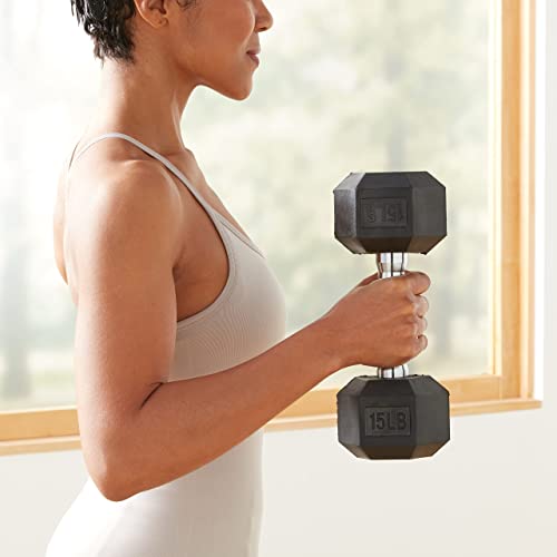 Single 15lb weight for home gym use