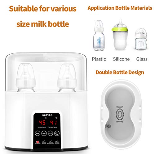 nubite warmer heating breastmilk and formula