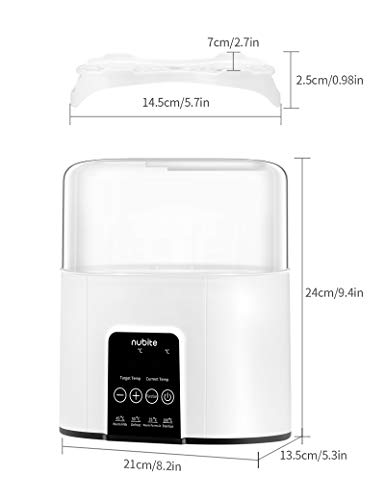 nubite Double Baby Bottle Warmer N200522 Black