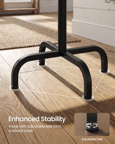 Coat rack assembly components