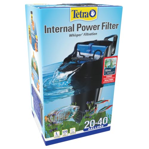 Front view of Tetra 170 GPH aquarium filter