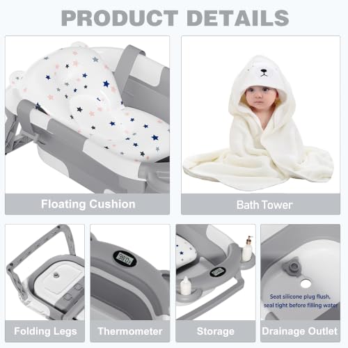 MoreFeel tub with floating cushion support