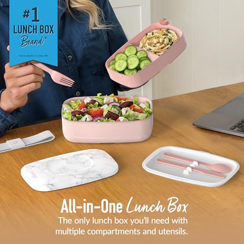 Stackable Bento lunch box side profile