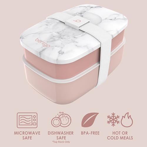 Bentgo lunch box with compartments separated