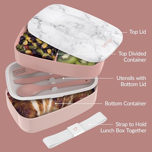 Compact nested storage view of Bentgo lunch box