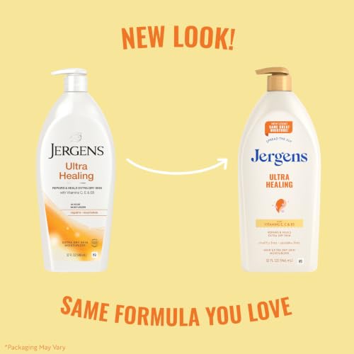Front view of Jergens Ultra Healing 32 fl oz moisturizer
