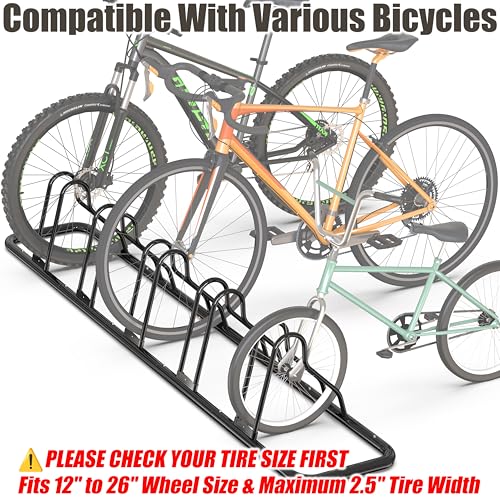 Simple Houseware 5-Bike rack side profile