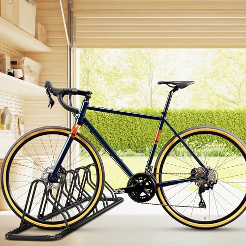 Adjustable bike stand vertical rungs