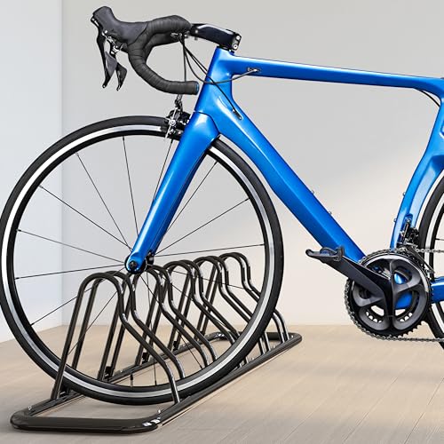 Bikes parked in Simple Houseware rack
