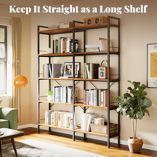 Close up of Huuger bookshelf metal frame