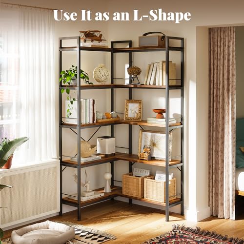 Adjustable leveling feet on Huuger shelf