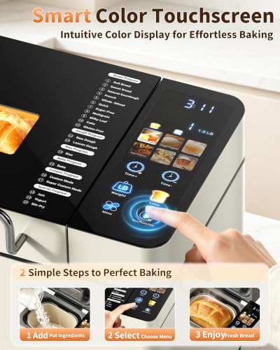 Ceramic non-stick bread pan for KBS bread maker