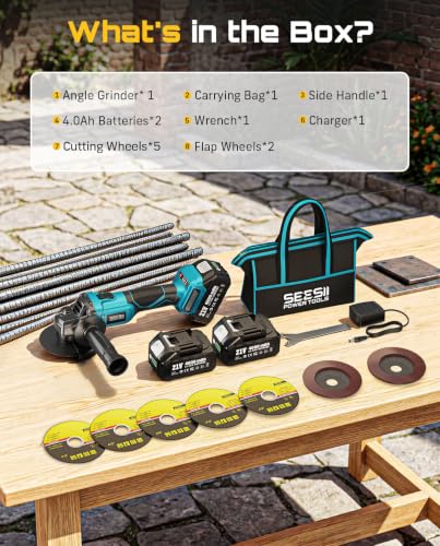 Flap wheel and cutting wheel assortment