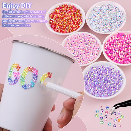 TINKRSTUFF rhinestones showing refraction and shine