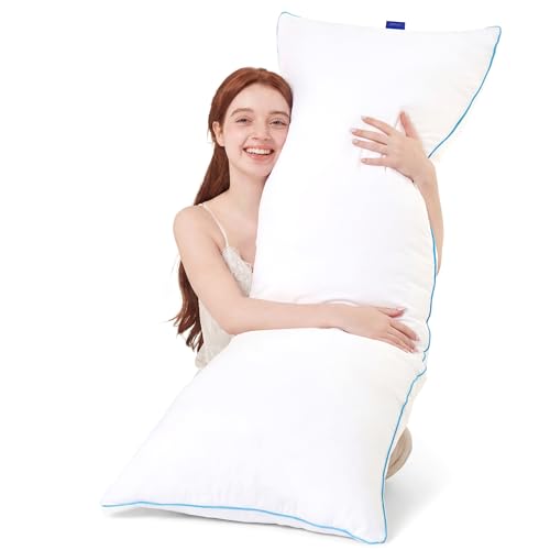 YZ HOME full body pillow in white