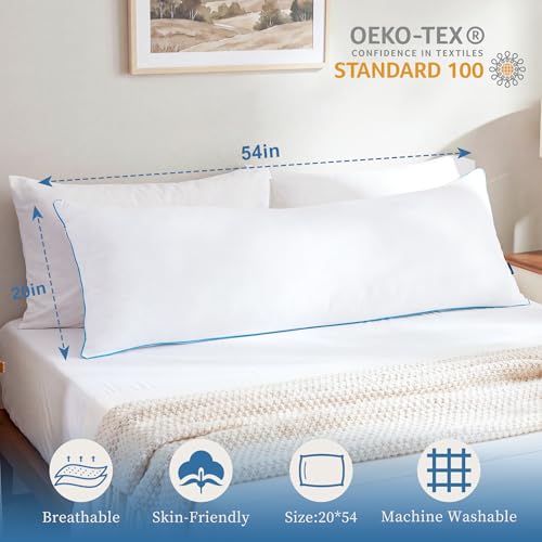 Large 20x54 inch body pillow insert