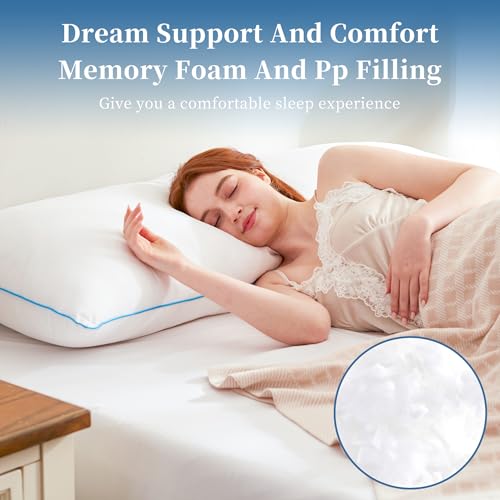 Close up of breathable pillow fabric