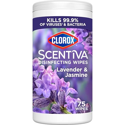 Clorox Scentiva Lavender and Jasmine canister front