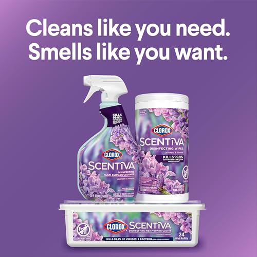 Clorox Scentiva disinfecting wipes texture
