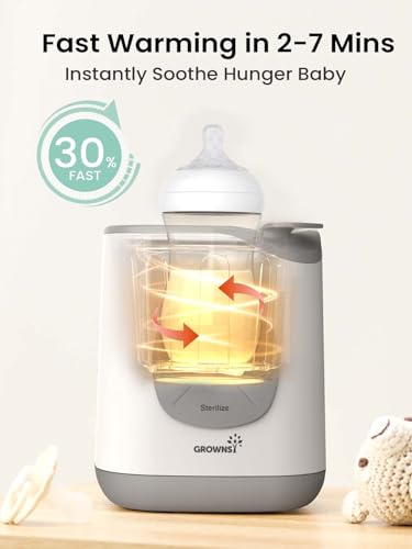 Control panel of Grownsy bottle warmer