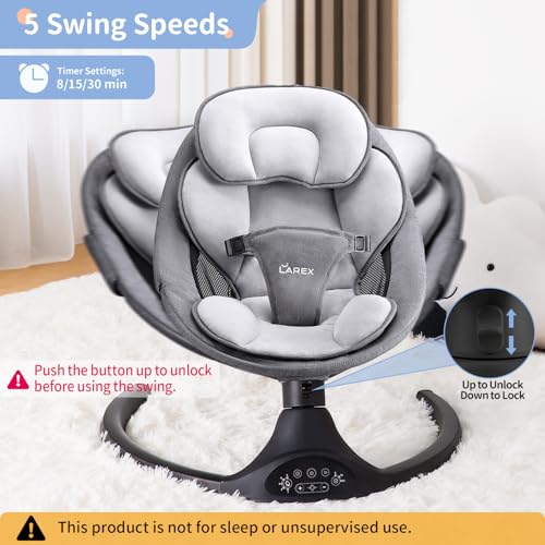 Larex baby swing remote control and touch panel