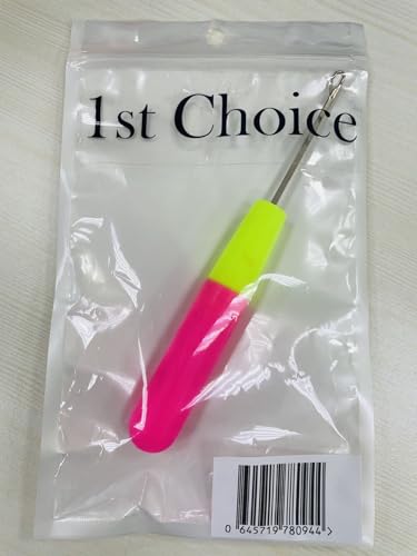 Crochet needle for micro braids