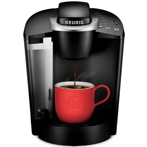 Keurig K-Classic K-50 Single Serve Coffee Maker Black front view