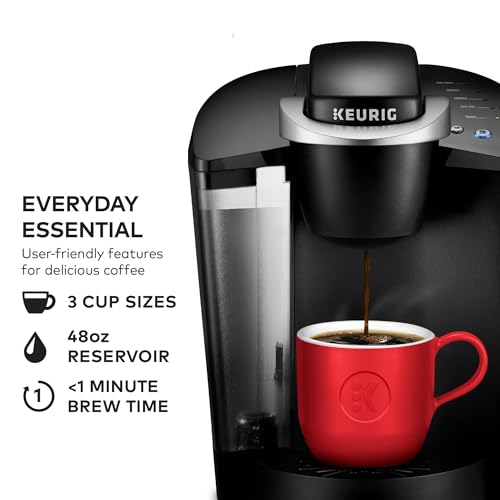 Keurig K-Classic K-Cup Pod Coffee Maker control buttons