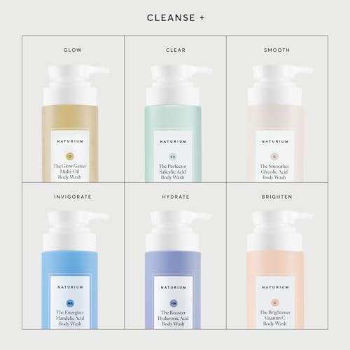 Pump dispenser for Naturium body wash