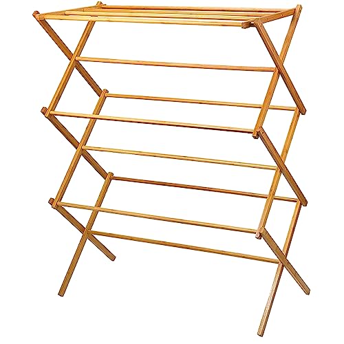 HOME IT clothes rack showing folding mechanism
