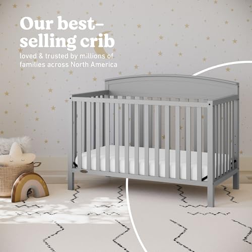 Graco Benton crib as a toddler bed setup