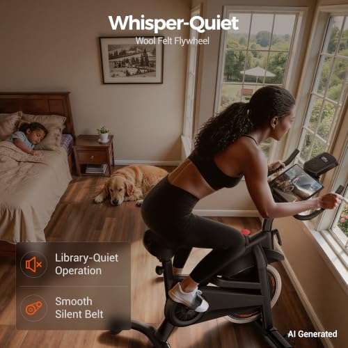 Exercise Bike with Brake Pad