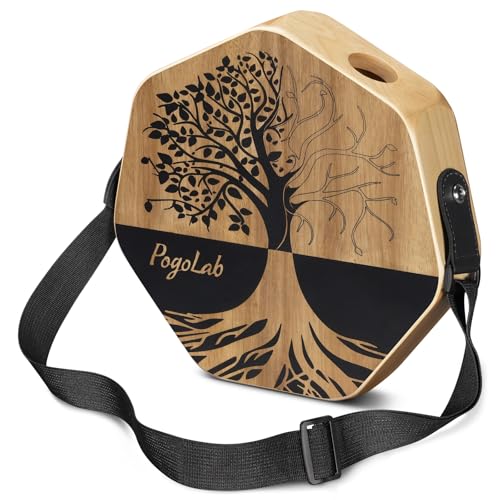 POGOLAB Three-tone Cajon front view