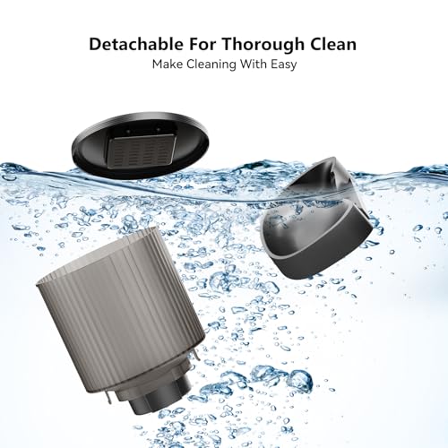 Detachable components for easy cleaning