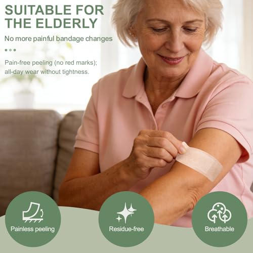 Hysimedy Silicone Bandages non-stick absorbent pad detail