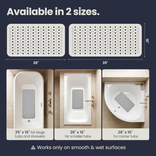 Homerella grey mat with included wall hooks