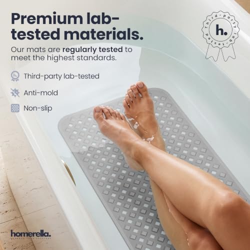 Homerella non-slip mat in a modern bathroom