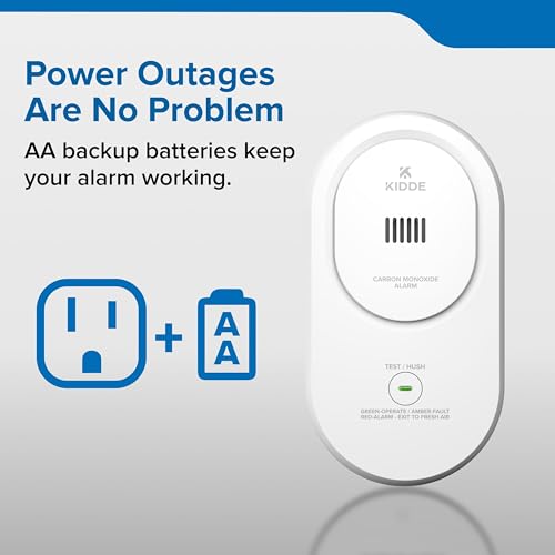 Kidde carbon monoxide alarm side profile