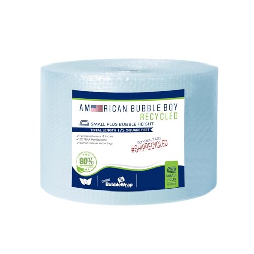 American Bubble Boy 175-foot recycled bubble wrap roll