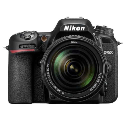 Back view of Nikon D7500 tilting screen