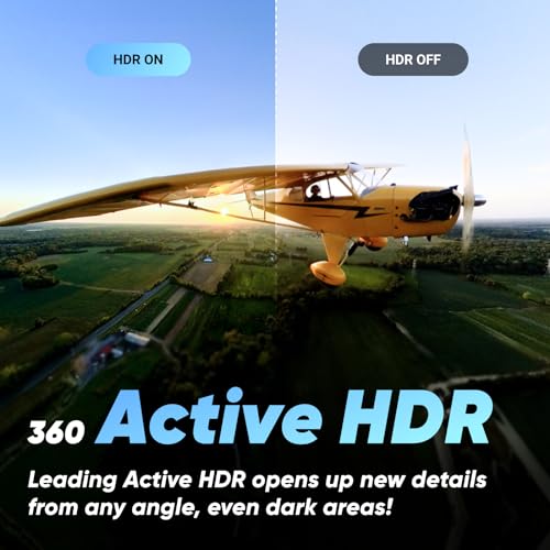 Insta360 X3 showing 360 lens detail