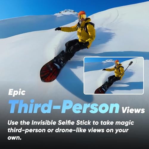 Insta360 X3 rear view with branding